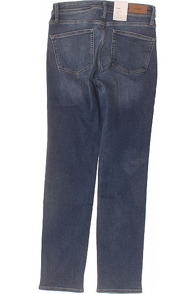 s.OLIVER Dámské džíny modré strečové s kapsami a zipy Velikost 34/30 | s.OLIVER | obrázek 2