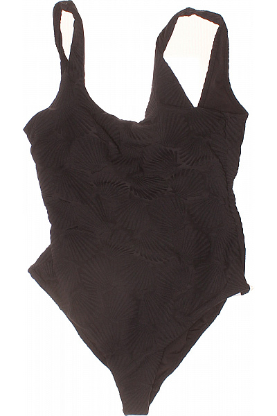 Chelsea Peers dámské jednodílné plavky černé žebrované moderní Vel. M | Chelsea Peers | obrázek 2