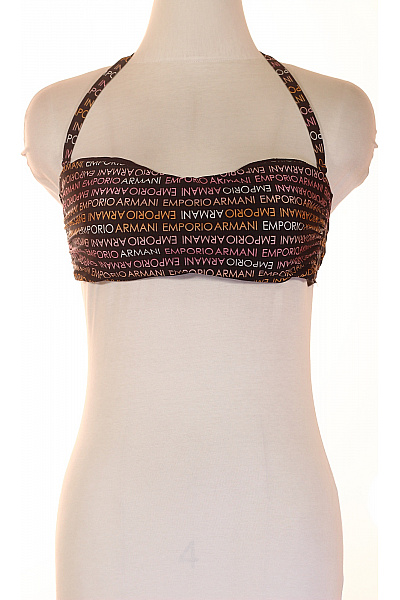 ARMANI Dámské plavky za krk s potiskem Emporio Armani Vel. L | ARMANI | obrázek 2