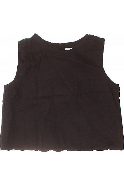 Gap Dámská halenka bez rukávů černá lněná letní Velikost S | Gap | obrázek 2