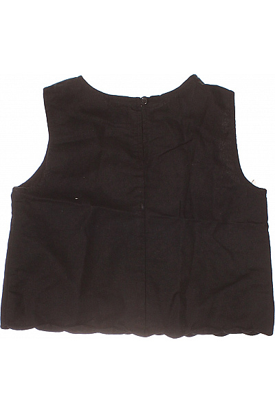 Gap Dámská halenka bez rukávů černá lněná letní Velikost S | Gap | obrázek 3