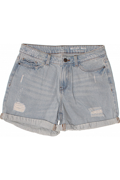 Noisy May dámské kraťasy modré volnočasové džínové krátké s kapsami Vel. EU M | Noisy May | obrázek 2