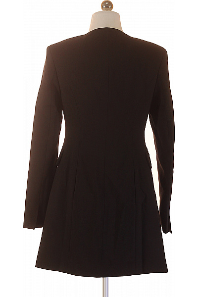Dámské černé elegantní asymetrické sako Vel. 36 | Unimoda | obrázek 2