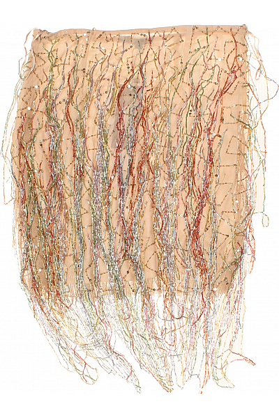 Nasty Gal Dámská mini sukně s třásněmi a flitry průsvitná slavnostní Vel. EU 38 | Nasty Gal | obrázek 2