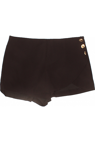 MYLAVIE Dámské černé Elegantní Kraťasy Polyesterové Moderní Vel. 44