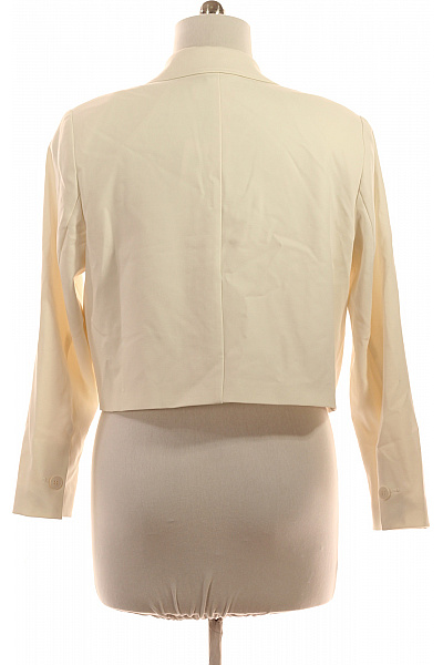 GERRY WEBER Dámské sako elegantní krátké béžové polyesterové na běžné nošení Vel. 46 | GERRY WEBER | obrázek 2