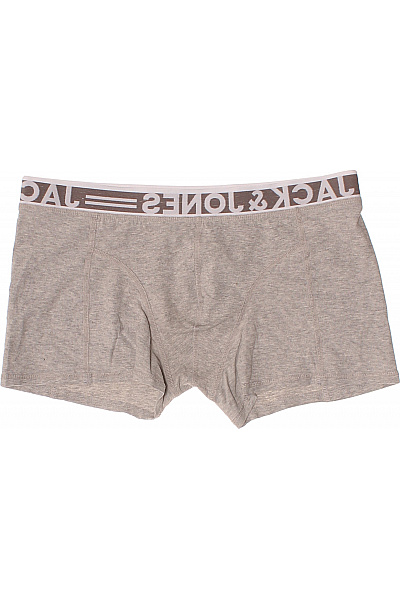 JACK & JONES Pánské bavlněné boxerky šedé Velikost XL | JACK & JONES | obrázek 2