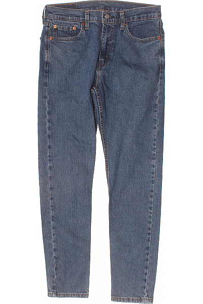 LEVIS Dámské Džíny Modré Rovné Bavlněné Klasické Vel. EU W30/L32