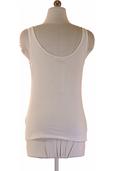 Next dámské tílko basic bílé bavlněné bez rukávů Vel. 12 | Next | obrázek 2