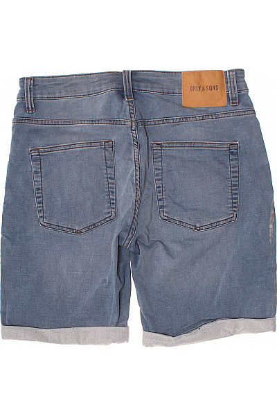 ONLY & SONS Dámské modré džínové kraťasy volnočasové krátké s kapsami Vel. l | ONLY & SONS | obrázek 2