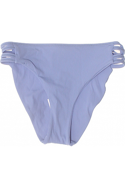 MYMARINI Dámské žebrované Plavkové Kalhotky Brazilské Vykrojené Velikost XS