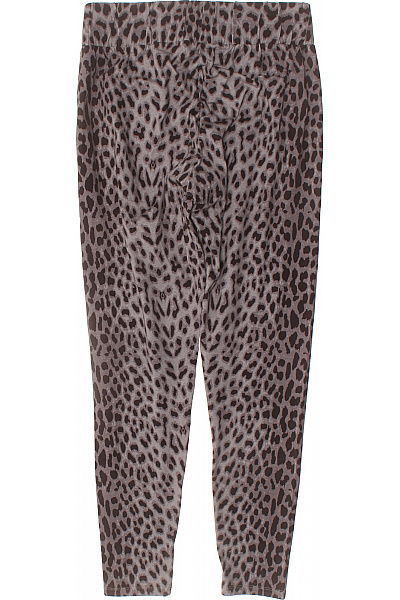 OH APRIL Dámské kalhoty s potiskem gepard volnočasové dlouhé bavlněné Velikost XL | OH APRIL | obrázek 2