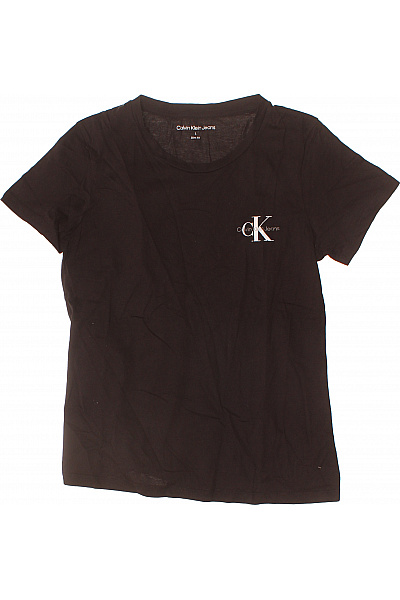 Calvin Klein Dámské tričko s krátkým rukávem a výšivkou basic černé Vel. l | Calvin Klein | obrázek 2