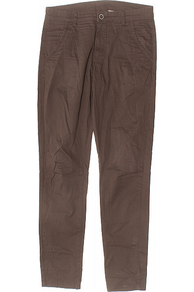 LINDBERGH Pánské bavlněné kalhoty hnědé volnočasové rovné s kapsami Vel. M | LINDBERGH | obrázek 2