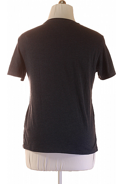 TOMMY HILFIGER Pánské tričko s krátkým rukávem basic bavlněné šedé Velikost XL | TOMMY HILFIGER | obrázek 2