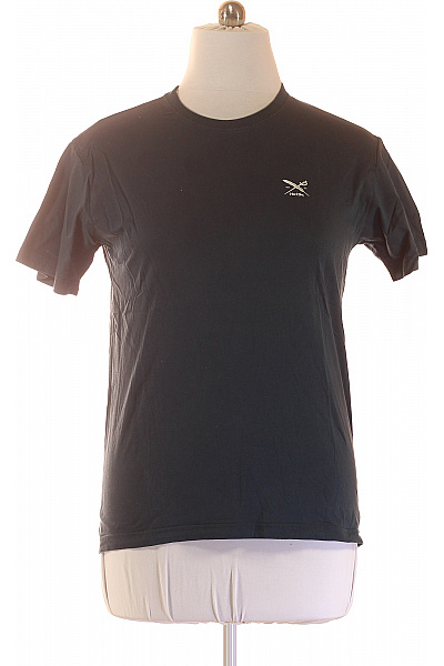 IRIEDAILY Pánské tričko s krátkým rukávem černé bavlněné s výšivkou basic Velikost M | IRIEDAILY | obrázek 2