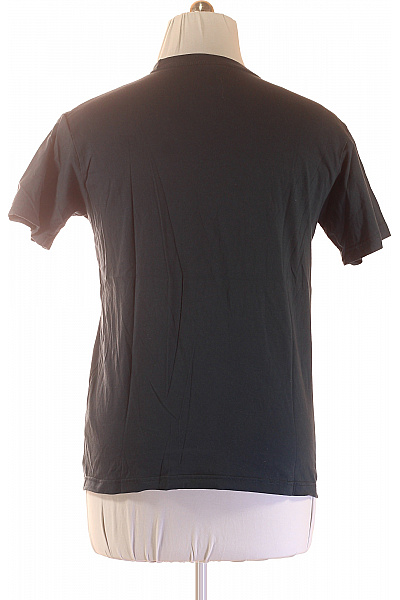 IRIEDAILY Pánské tričko s krátkým rukávem černé bavlněné s výšivkou basic Velikost M | IRIEDAILY | obrázek 3