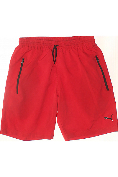 Puma Pánské červené sportovní kraťasy s kapsami a zipem Vel. XXS | Puma | obrázek 2