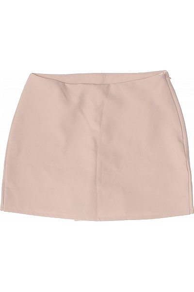 krátké růžové polyesterové elegantní mini Velikost 36 | Unimoda | obrázek 2