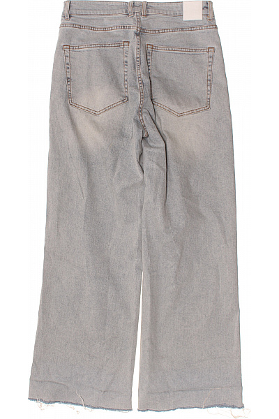 CATWALK Dámské džíny se širokými nohavicemi vyšisované bavlněné Vel. 30 | CATWALK | obrázek 2