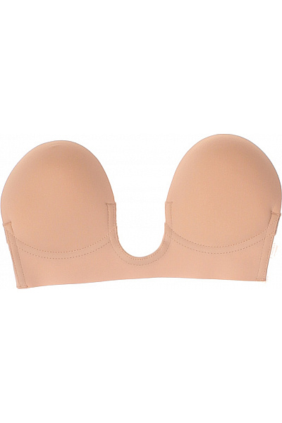Magic Body Fashion Podprsenka samolepicí hladká s hlubokým výstřihem béžová Velikost A | Magic Body Fashion | obrázek 2