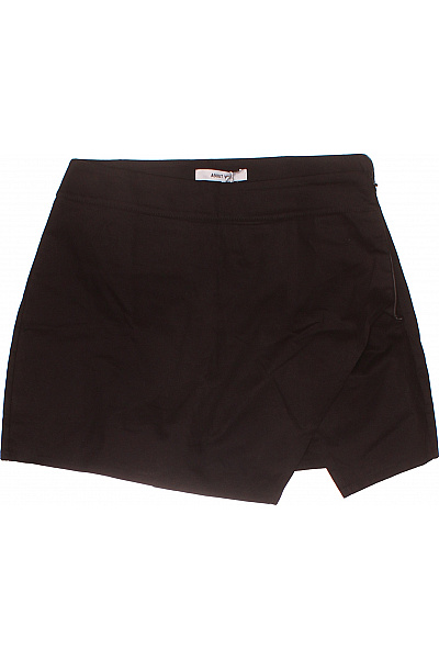 Dámské Bavlněné Kraťasy černé Mini Volnočasové Vel. 36