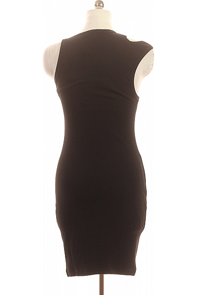 VERSACE Dámské černé šaty bez rukávů bodycon s odhalenými rameny Velikost IT 44 | VERSACE | obrázek 3