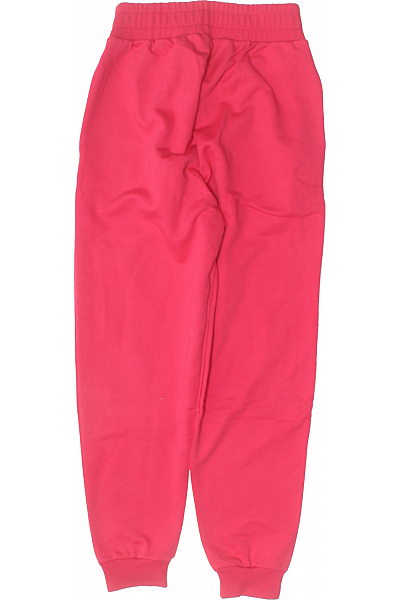 Dámské tepláky růžové bavlněné sportovní volnočasové dlouhé s kapsami Velikost S | Unimoda | obrázek 2