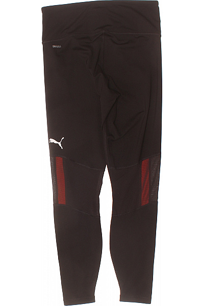 Puma Dámské černé sportovní legíny s oranžovým pruhem Vel. S | Puma | obrázek 3