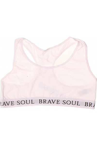 BRAVE SOUL Dámská sportovní podprsenka bílá bavlněná Velikost EU L | BRAVE SOUL | obrázek 2