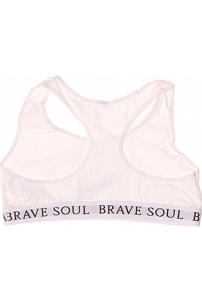 BRAVE SOUL Dámská sportovní podprsenka bílá bavlněná Velikost EU L | BRAVE SOUL | obrázek 3