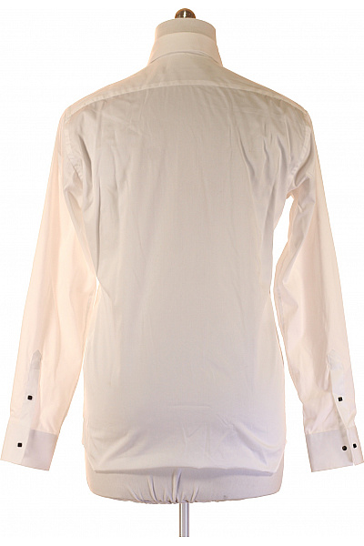 Karl Lagerfeld Pánské elegantní košile s dlouhým rukávem bílá bavlněné Velikost 40 | Karl Lagerfeld | obrázek 2