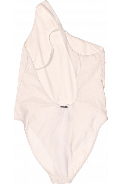 Calvin Klein jednodílné asymetrické plavky bílé polyesterové Velikost L | Calvin Klein | obrázek 2