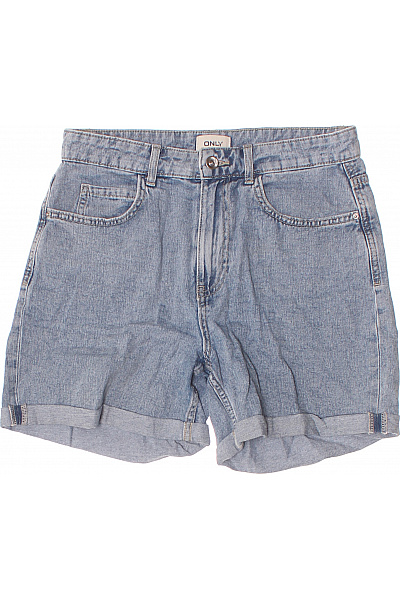 ONLY Dámské džínové kraťasy s kapsami volnočasové krátké modré Vel. S | ONLY | obrázek 2
