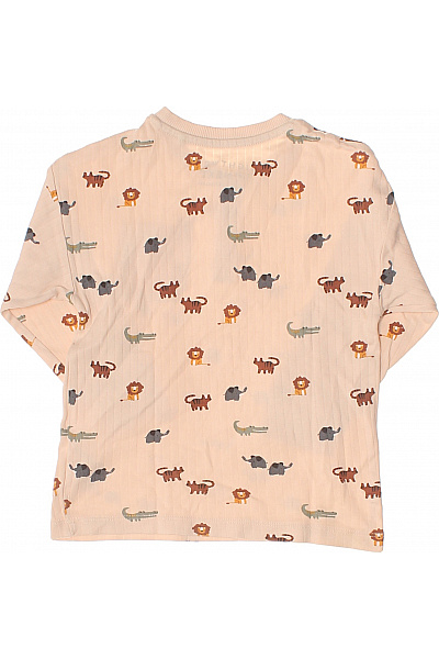 Next dětské tričko s dlouhým rukávem béžové zvířecí vzor bavlna Velikost 2/3 roky | Next | obrázek 3