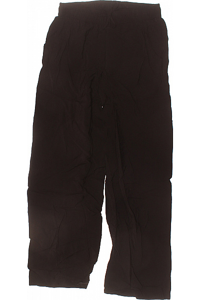 Sublevel Dámské Volnočasové Kalhoty Viskózové černé široké Vel. S