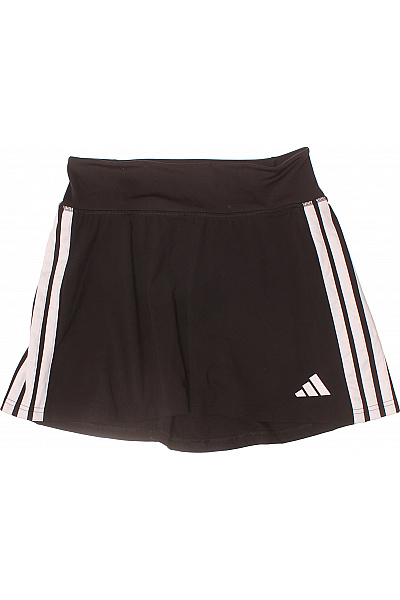ADIDAS Dámské černé Sportovní Kraťasy S Bočními Pruhy Vel. M