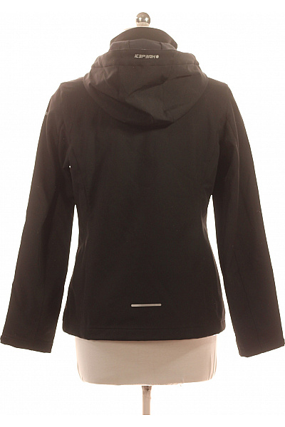 ICEPEAK Dámská softshellová bunda s kapucí černá outdoorová Vel. EU 40 | ICEPEAK | obrázek 3