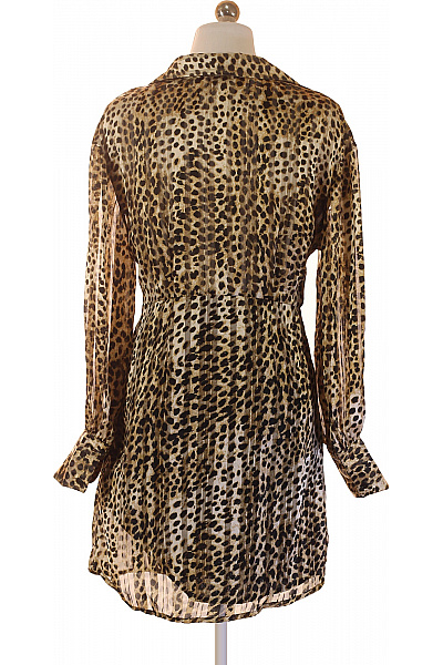 River Island Dámské šaty s dlouhým rukávem zvířecí vzor zavinovací Vel. 10 | River Island | obrázek 2