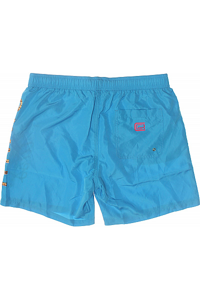 roberto cavalli Pánské modré plavecké kraťasy s potiskem Vel. L | roberto cavalli | obrázek 3