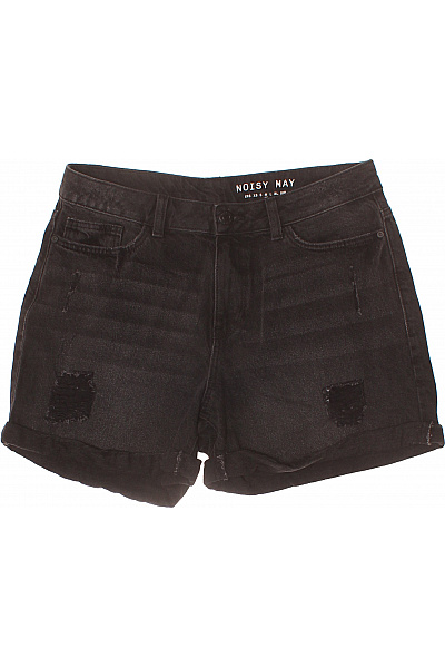 Noisy May dámské džínové kraťasy s vysokým pasem volnočasové krátké Vel. M | Noisy May | obrázek 2
