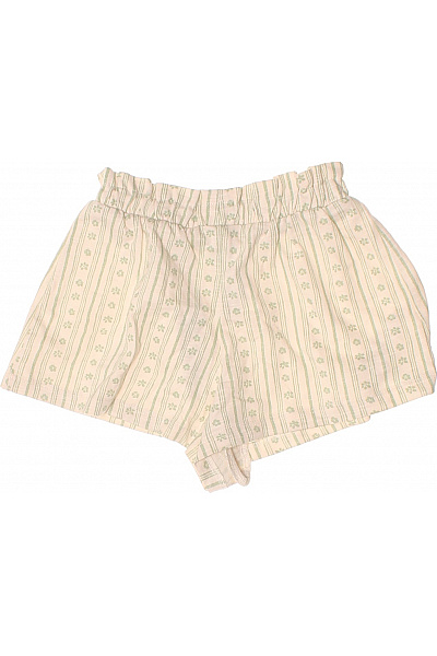 Next Dívčí bavlněné kraťasy s proužky a květy léto Velikost 86 | Next | obrázek 3