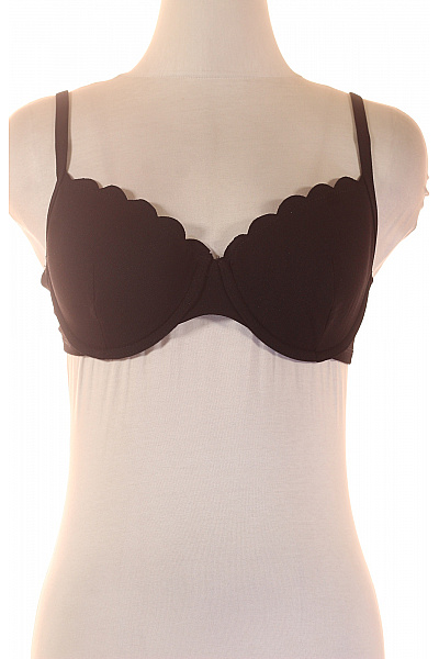 Hunkemoller Černá krajková plavková podprsenka s kosticemi a push up efektem Velikost 75D | Hunkemoller | obrázek 2
