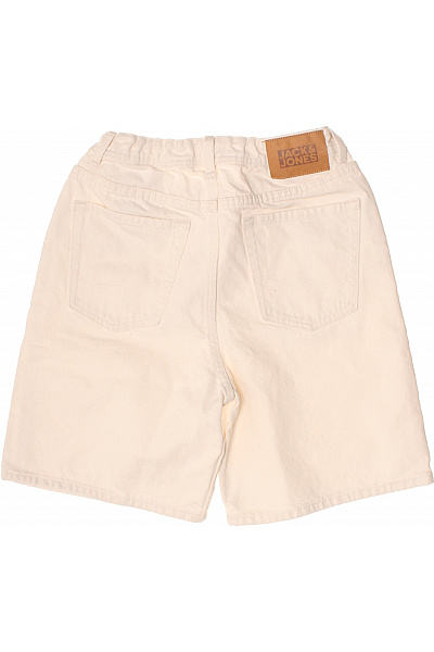 JACK & JONES dětské chlapecké bavlněné kraťasy béžové Velikost 152 | JACK & JONES | obrázek 2