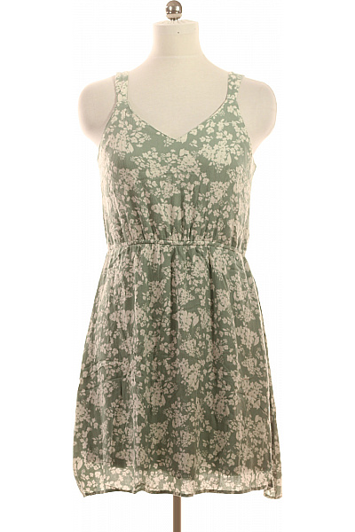 ONLY Dámské šaty bez rukávů květované letní volnočasové zelené Vel. S | ONLY | obrázek 2