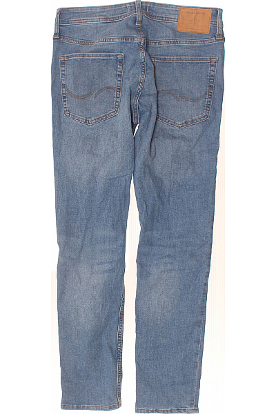 JACK & JONES modré džíny rovné s kapsami Velikost M | JACK & JONES | obrázek 2