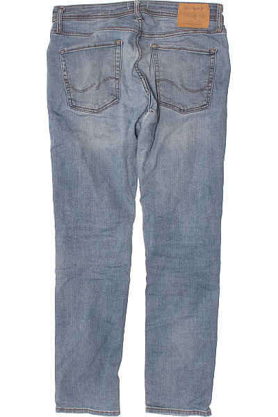 JACK & JONES džíny modré strečové rovné s kapsami Velikost 33/32 | JACK & JONES | obrázek 2