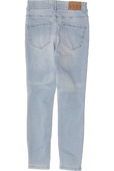 VERO MODA Dámské džíny světle modré strečové skinny s vysokým pasem Velikost S/30 | VERO MODA | obrázek 2