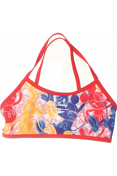 Dívčí Plavky S Mickey Mousem červené Velikost EU 140