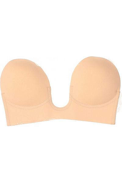 Magic Body Fashion Dámská Podprsenka Hladká Samolepicí S Hlubokým Výstřihem Velikost C